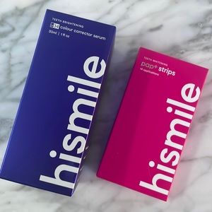 Hismile serum and strips